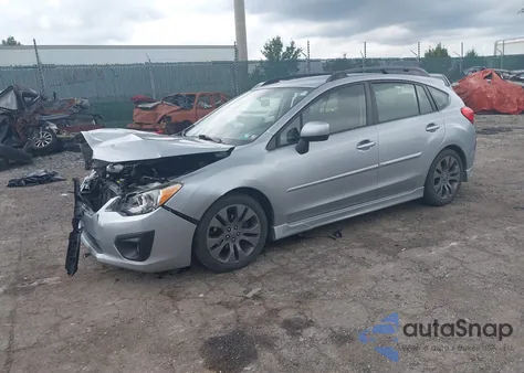 2014 Subaru Impreza 2.0I Sport Premium из США, поврежденный, VIN JF1GPAL68E8307334